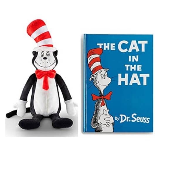 Kohls Other - Dr. Seuss The Cat In The Hat Hardback Book + 15" Plush